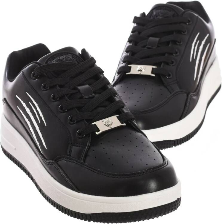 Plein Sport Sportieve Mid-Top Sneakers Black Heren