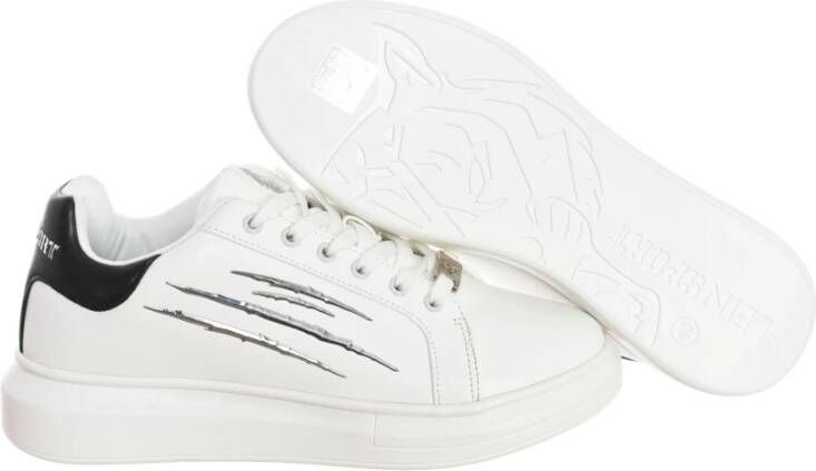 Plein Sport Sportieve Mid-Top Sneakers White Heren