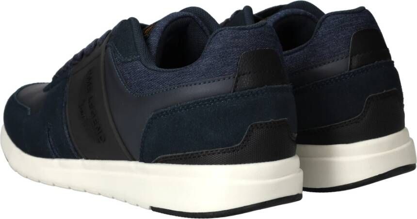 PME Legend Blauwe Sneakers met Gewatteerd Voetbed Blue Heren