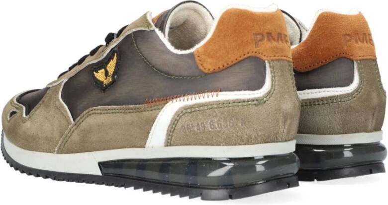 PME Legend Groene Lage Sneaker Airstrip Multicolor Heren