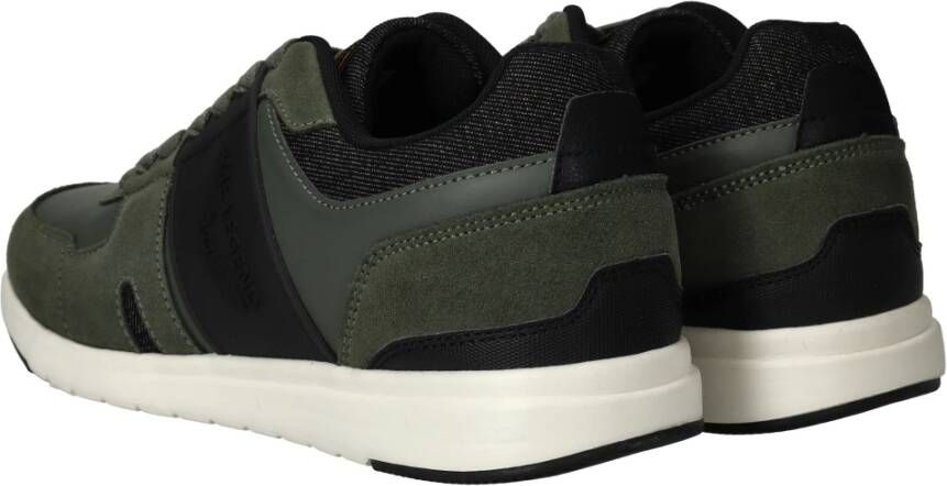 PME Legend Groene Sneaker met Gewatteerd Voetbed Green Heren