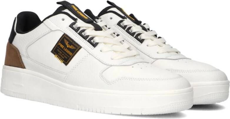 PME Legend Witte Lage Top Sneakers Gobbler White Heren