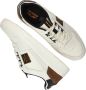 PME Legend Witte Leren Sneaker met Bruine en Zwarte Details White Heren - Thumbnail 12