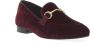 Poesie Veneziane Bordeaux Velvet Moccasins Aw23 Red Dames - Thumbnail 2