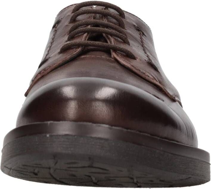 Poesie Veneziane Platte schoenen Bruin Brown Dames