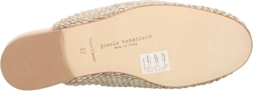 Poesie Veneziane Sandalen Beige Dames