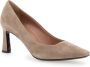 Pollini Beige Suède Pumps met Puntige Neus Beige Dames - Thumbnail 2