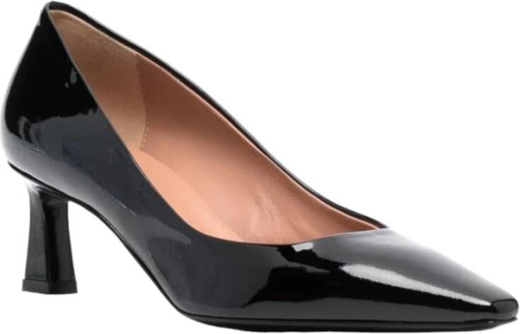 Pollini Dames Decollete Schoenen van Synthetisch Leer Black Dames