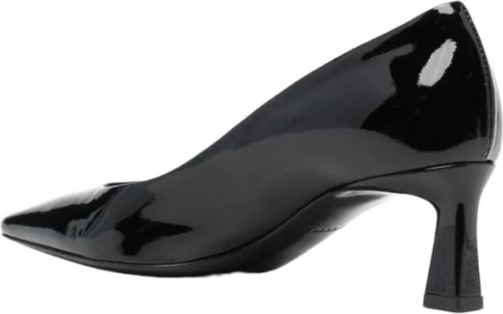 Pollini Dames Decollete Schoenen van Synthetisch Leer Black Dames