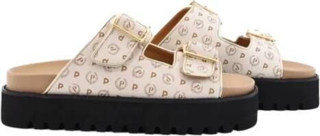 Pollini Dames Synthetisch Leren Slippers Beige Dames