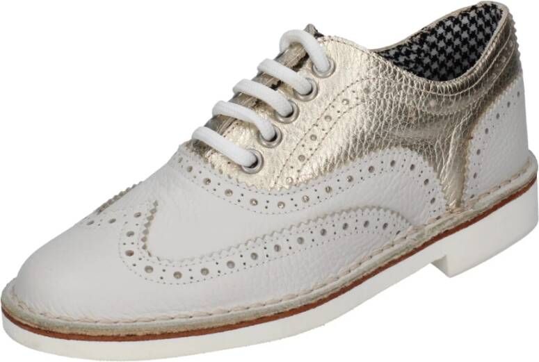 Pollini Elegante Leren Schoenen voor Vrouwen Beige Dames