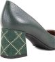 Pollini Khaki Pumps Green Dames - Thumbnail 4