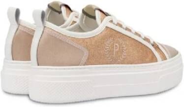 Pollini Lage Sneakers Beige Dames