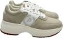 Pollini Lage Sneakers Beige Dames - Thumbnail 2