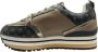 Pollini Lage Sneakers Brown Dames - Thumbnail 2