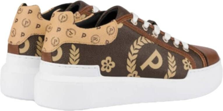 Pollini Lage Sneakers Brown Dames