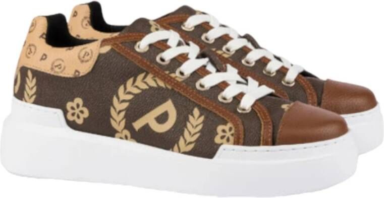 Pollini Lage Sneakers Brown Dames