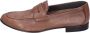 Pollini Leren Heren Loafers Brown Heren - Thumbnail 2