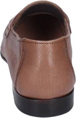 Pollini Leren Heren Loafers Brown Heren