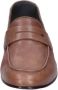 Pollini Leren Heren Loafers Brown Heren - Thumbnail 4