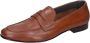 Pollini Leren Heren Loafers Schoenen Brown Heren - Thumbnail 5