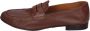 Pollini Leren Heren Loafers Stijlvolle Schoenen Brown Heren - Thumbnail 2