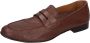 Pollini Leren Heren Loafers Stijlvolle Schoenen Brown Heren - Thumbnail 5