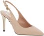 Pollini Roze Slingback Stiletto Pumps van Zacht Leer Pink Dames - Thumbnail 2