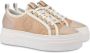 Pollini Lage Sneakers Beige Dames - Thumbnail 2