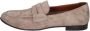 Pollini Suede Loafers voor Mannen Brown Heren - Thumbnail 2