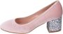 Pollini Velvet Damesschoenen Pink Dames - Thumbnail 2