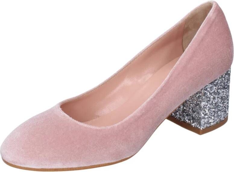 Pollini Velvet Damesschoenen Pink Dames