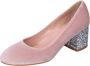 Pollini Velvet Damesschoenen Pink Dames - Thumbnail 5