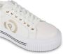 Pollini Vitello Sneakers Groot Array Stijl White Dames - Thumbnail 2