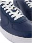 Ralph Lauren Heritage Court II Heren Sneakers Schoenen Sportschoenen Leer Navy Blauw - Thumbnail 4