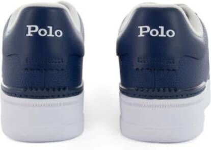 Polo Ralph Lauren Blauwe Logo Sneakers Blue Heren