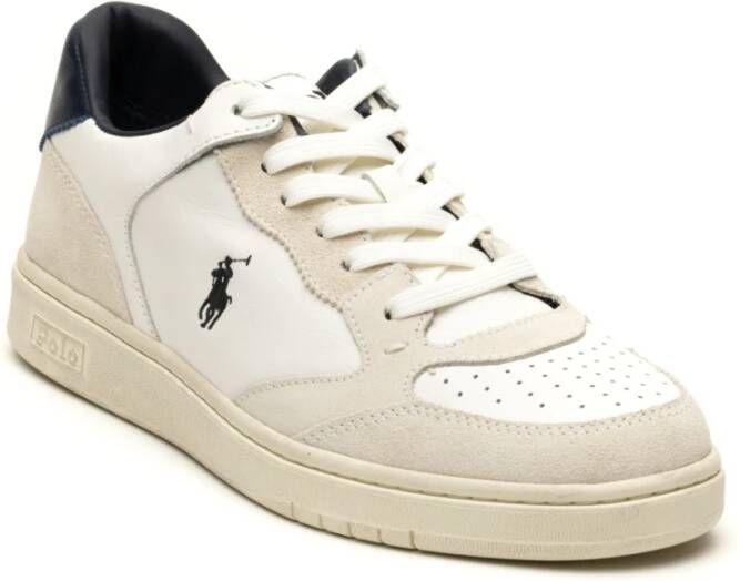 Polo Ralph Lauren Blauwe Sneakers voor Mannen Blue Heren