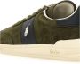 Polo Ralph Lauren Bosgroene Suède Herensneakers Green Heren - Thumbnail 9