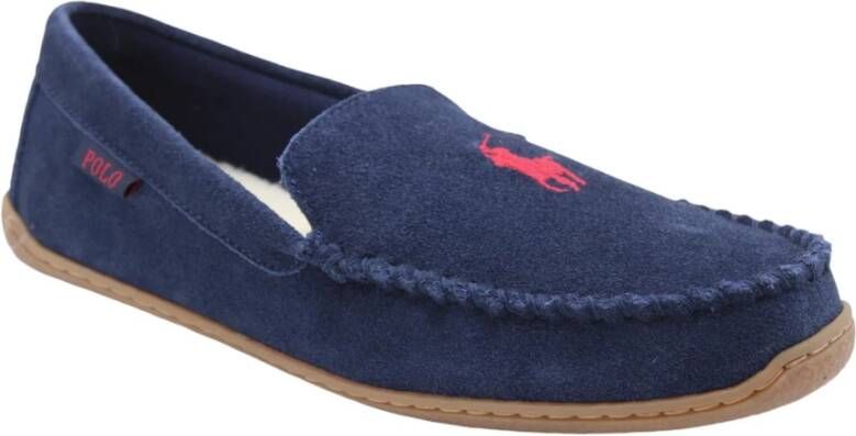 Polo Ralph Lauren Comfortabele Melfi Pantoffels Blue Heren