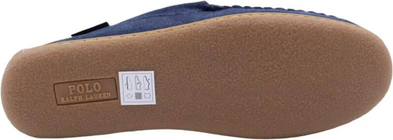 Polo Ralph Lauren Comfortabele Melfi Pantoffels Blue Heren