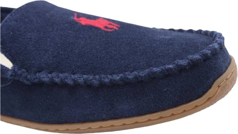 Polo Ralph Lauren Comfortabele Melfi Pantoffels Blue Heren