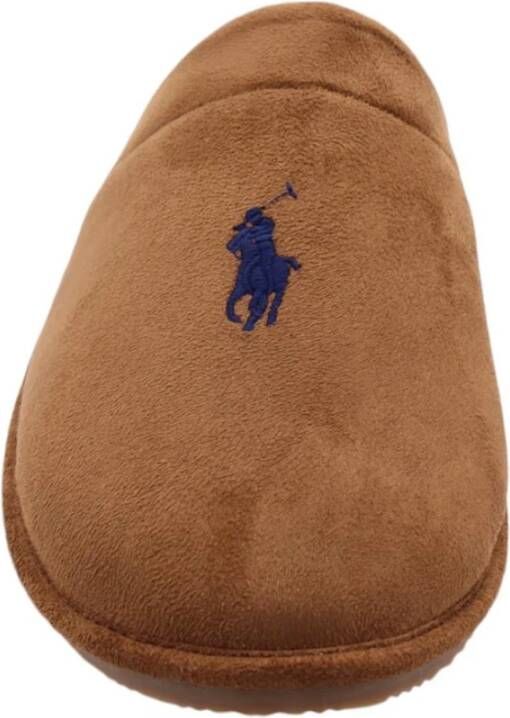 Polo Ralph Lauren Comfortabele Pantoffel Popco Collectie Brown Heren