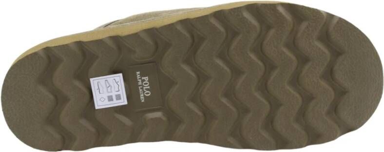 Polo Ralph Lauren Comfortabele Slipper Kerremans Green Heren