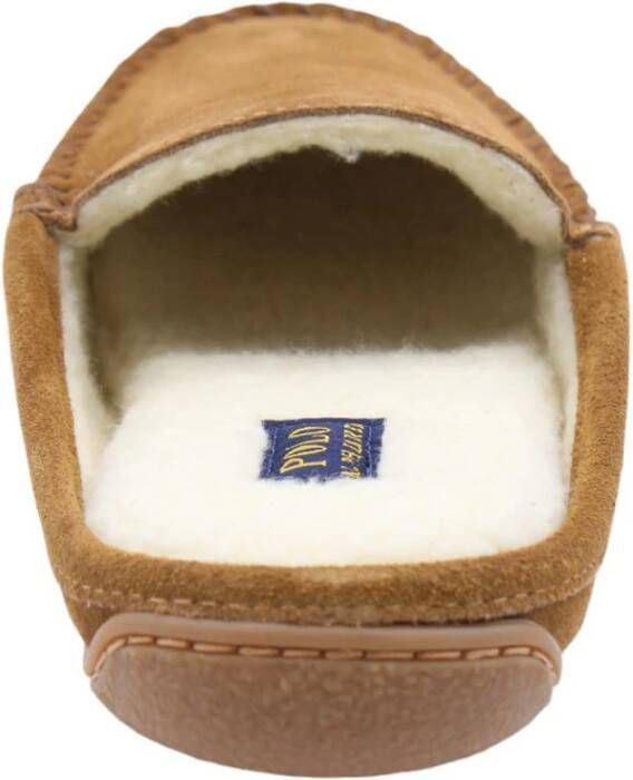 Polo Ralph Lauren Gezellige Fabro Pantoffels Brown Heren