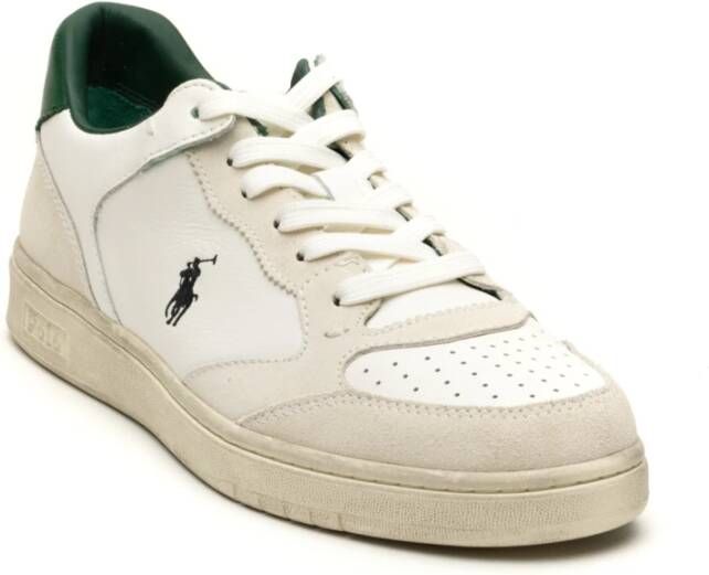 Polo Ralph Lauren Groene Sneakers voor Mannen Green Heren