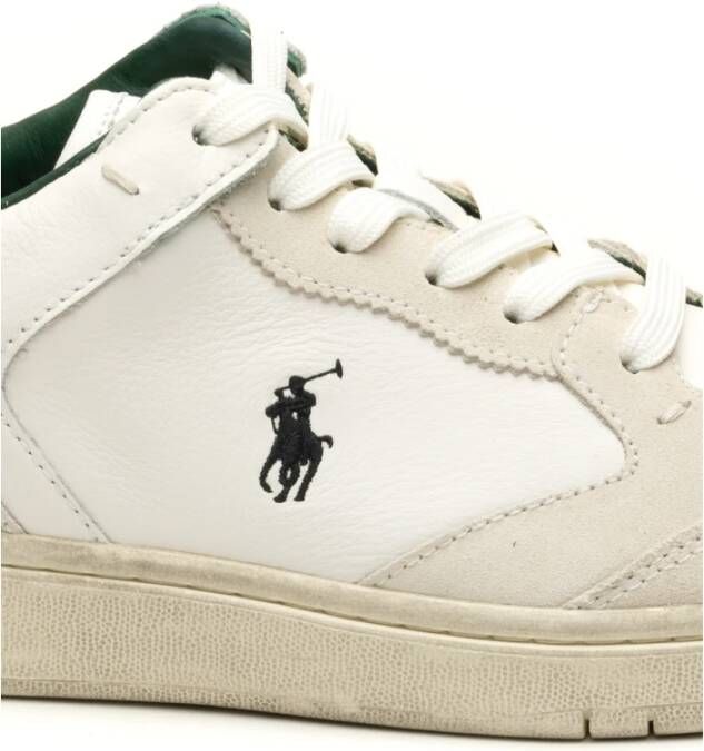 Polo Ralph Lauren Groene Sneakers voor Mannen Green Heren