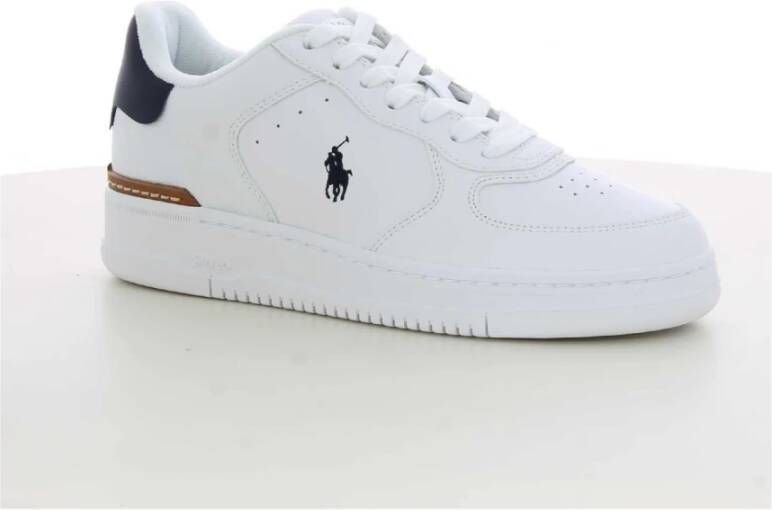 Polo Ralph Lauren Marine Masters Court Herenschoenen White Heren