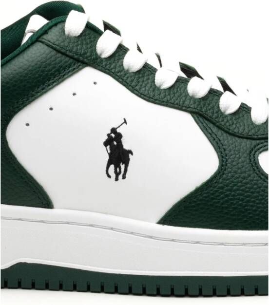 Polo Ralph Lauren Masters CRT Lage Top Sneakers Green Heren