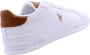 POLO RALPH LAUREN Ralph Lauren Lage Sneakers Heren Hrt Court Ii Maat: 45 Materiaal: Leer Kleur: Wit - Thumbnail 13