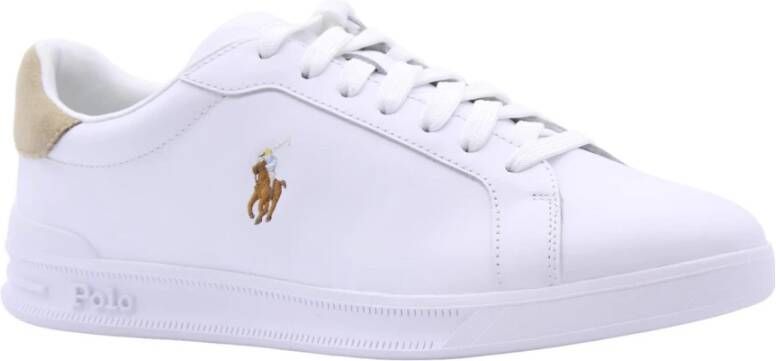 Polo Ralph Lauren Casual Style Sneakers voor Mannen White Heren